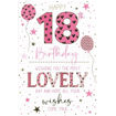 Picture of HAPPY 18TH BIRTHDAY WISHING YOU THE MOST LOVELY DAY